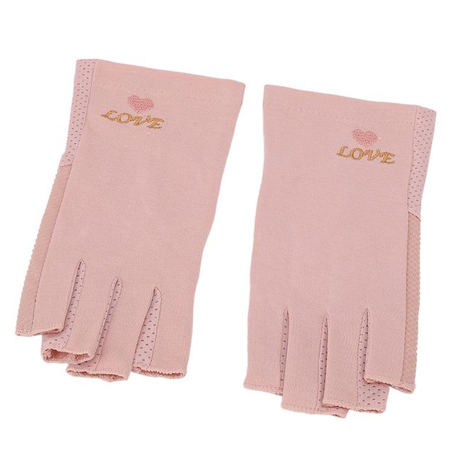 Manicure Gloves Manicure Protection Gloves Uv Protection Manicure Gloves  Nail Lamp Gloves Nail Art Gloves Manicure Gloves UV Protection Stretchy  Breathable Fingerless Fiber Cotton 