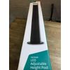 DIXIETREE Replacement Outdoor Led Adjustable Height Post Black Ip44 1154639