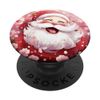 Festive Splendor Santa und Kirschblüte PopSockets mit austauschbarem PopGrip