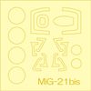 PLATZ MS48-2 Masking Sticker for 1/48 MiG-21bis Plastic Model