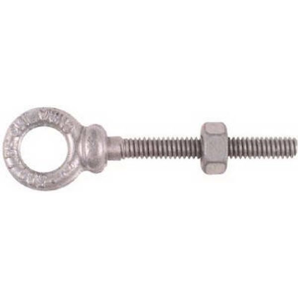 1/4 x 2-Inch Galvanized Forged Eye Bolt