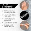Ardell Nail Addict Premium Nails Glass Deco