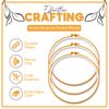 ATTERET Embroidery Hoops, Plastic Circle Cross Stitch Hoop Ring, 5", 3-Pack