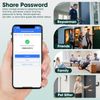 PAIRIER Smart Lock Box Large Key Lockbox TTLock APP Control, Bluetooth and Passcode Unlock Wall Mount Lock Box for Airbnb Home Realtor Office