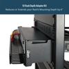 Tecmojo 1U Server Rack Depth Extender - 6inch / 15.24 cm - TAA Compliant - Recessed Rack Adapter - Rack Mount Adapter Kit - Network Rack Extender