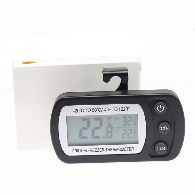 Fridge Thermometer Digital Refrigerator Thermometer with Probe for Indoor  Outdoor Drop Shipping - AliExpress