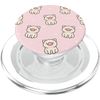 Pig Pattern PopSockets PopGrip: Swappable Grip for Phones & Tablets PopSockets PopGrip for MagSafe