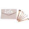 Personalised with Name Cosmetic Makeup Storage Bag Filled with Make Up Brushes