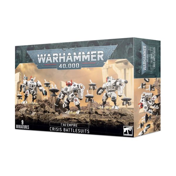 Warhammer+40k+-+Tau+XV8+Crisis+Battlesuit+Team