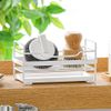 Sponge Rack, Storage Rack, Standing Type, Compact, Simple, Kitchen, Bathroom, Water Supply, Drainage Design, Tray Included