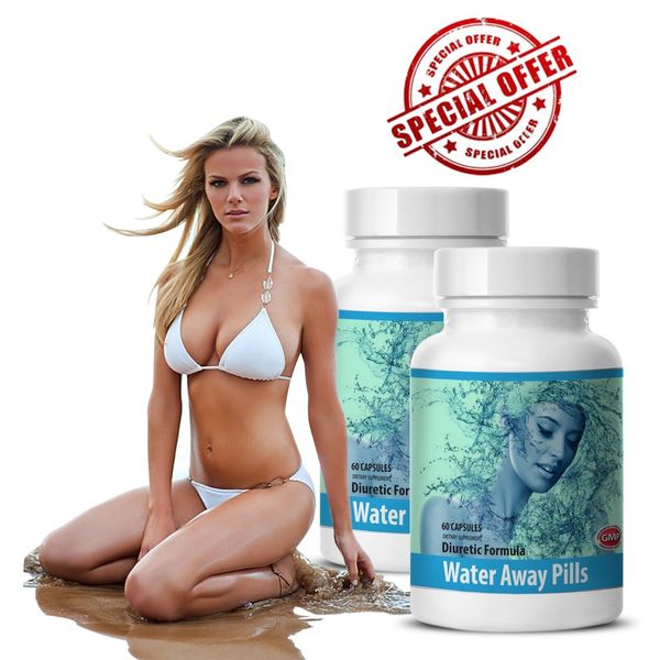 Water Pill  (2 Bottles, 60 Capsules)