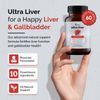 Ultra Liver Supplement for Liver Support and Gallbladder Support - Powered by...