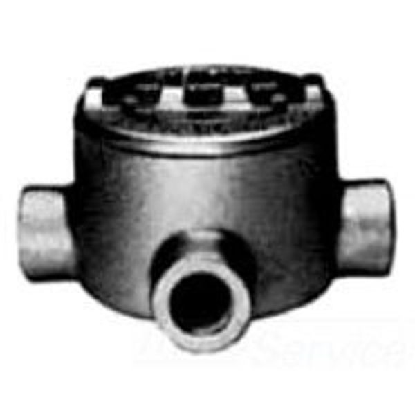 Conduit Outlet Body, T, 1/2 in.