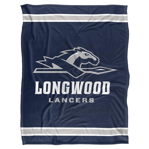 Longwood University Blanket, 60"x80" Primary Logo Silky Touch Super Soft Throw Blanket