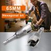 Gelentea Power Wing Nut Driver Slot Wing Nuts Drill Bit Socket Wrenches Tool Hexagonal Shank Drills Bits For Panel Nuts Screws Eye C Hook Bolt