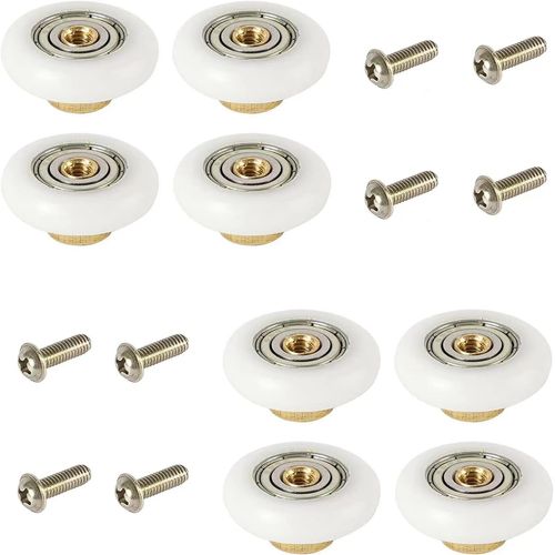 8 x Replacement Shower Door ROLLERS/Runners/Wheels19mm Diameter CY-103 (Roller diameter 19mm)