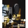 XLR Microphone Cables 6ft 10-Pack Balanced Shielded for Studio Podcast
