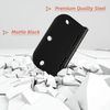 (30) 3.5" Matte Black Interior Door Hinges 3-1/2" with 5/8" Radius ORB Hinge US