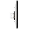 BG PCDDBRJ451B Matt Blue Evolve RJ45 Cat6 Data Outlet - Black Insert