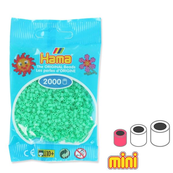Hama Mini Beads Light Green