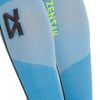 Zensah Featherweight Compression Leg Sleeves - Relieve Shin Splints, Calf Strains (Turquoise, Small)