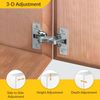 Brixwell QH41-001 Miter Hinge Nickel Plated