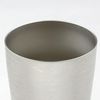Horie Titanium Double Tumbler Birch Premium Silver