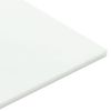 2mm Perspex White Gloss Acrylic Plastic Sheet (1000mm x 500mm)