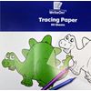 A4 Tracing Paper Pad - Drawing Copy Paper - 60 Sheets