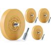 Rubber Eraser Wheel Decal Eraser Adhesive Sticker Drill Remover Tool, 4 Pack