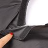 BOOLAVARD Beard Apron For Man Shaving & Hair Clippings Catcher Grooming Cape Apron Keep Sink Clean - White