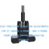 Fiber Optics Flip up Front Sight Adjustment Tool, 4&5 Prong A1&A2 Types Iron Sight Elevation Tool