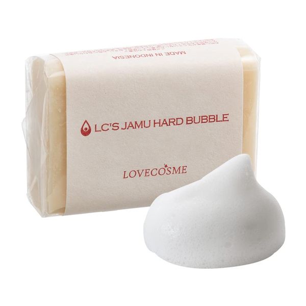 Love Cosmetics Jam Hard Bubble (2.6 oz (75 g) / Delicate Zone Blackhead Soap) for Women Vio Underarm Bust Top Soap Solid Soap Additive-free