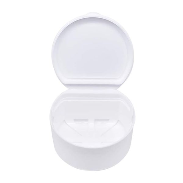 Farigrut Denture Case, Denture Storage, Denture Box, Denture Storage Container, Retainer Box, Travel, Portable, Waterproof, Lightweight