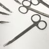 10 Pack Iris 4.5in Curved Tip Surgery Scissors New
