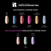 Red Carpet Manicure Insta-Chrome Pens (Silver Holographic)