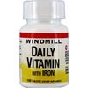 Windmill Daily Vitamin Tablets With Iron 100 Tablets (Pack of 3)