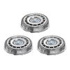 NEW! Pack of 3 SH70/52 Replacement Heads for Replacing Philips Norelco Series 7000; S7370, S7371 & S7720 Electric Shavers