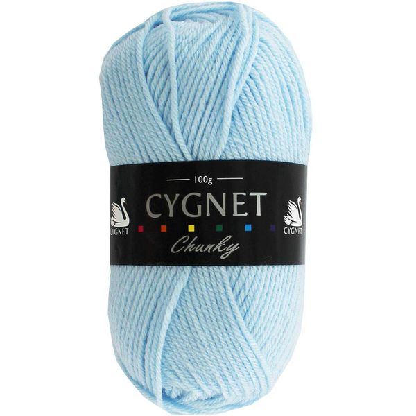 Cygnet Chunky Baby Blue Yarn - 100g