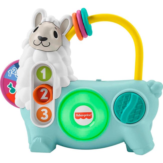 Fisher-Price Linkimals Learning Toy 123 Activity Llama with Interactive Music & Lights for Baby & Toddler Ages 9+ Months