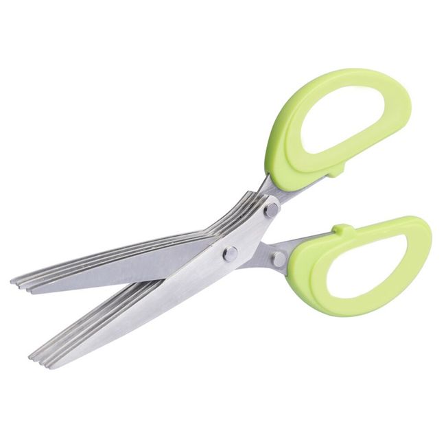 1 stainless steel kitchen tool scallion cutter with protective