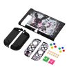 eXtremeRate PlayVital Switch Console Compatible Back Cover, NS Joycon Handheld Controller Separable Protector Hard Shell, Customized Dockable Protective Case for Switch [Panky Rabbit]