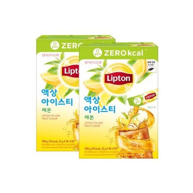 Lipton Lemon Liquid 30T x 2ea~ Beverage Café Iced Tea