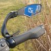 M-Wave Bicycle Mirror - Spy Space, Left, High Definition Glass, 3-dimensional Adjustable, Black
