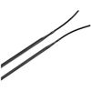 KnitPro 60 cm x 3.25 mm Nova Cubics Fixed Circular Needles, Shiny Brass, Silber