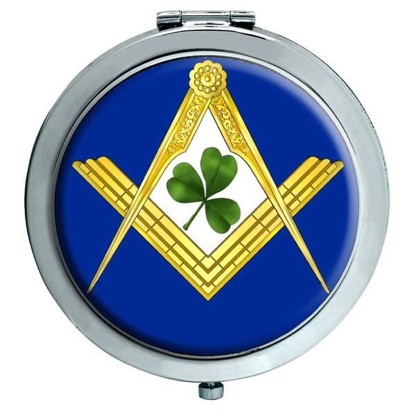 Irish Masons Masonic Compact Mirror