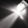 sourcing map 5Pcs 10mm Pre Wired LED, White DC3-6V Clear Lens, Light Emitting Diodes