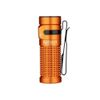 Olight Baton 4 Orange Premium Rechargeable Flashlight & Charging Case, 1300 Lum