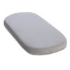 Clair de Lune | Micro-Fresh 2 Pack Grey Fitted Moses Sheets | 74 x 30 cm | 100% Cotton Universal Elasticated Fit