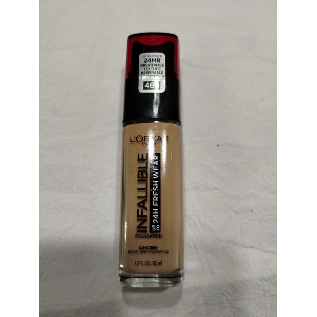 L'OREAL INFALLIBLE FOUNDATION UP TO 24 H FRESH WEAR 465 SAND EXP 09/23